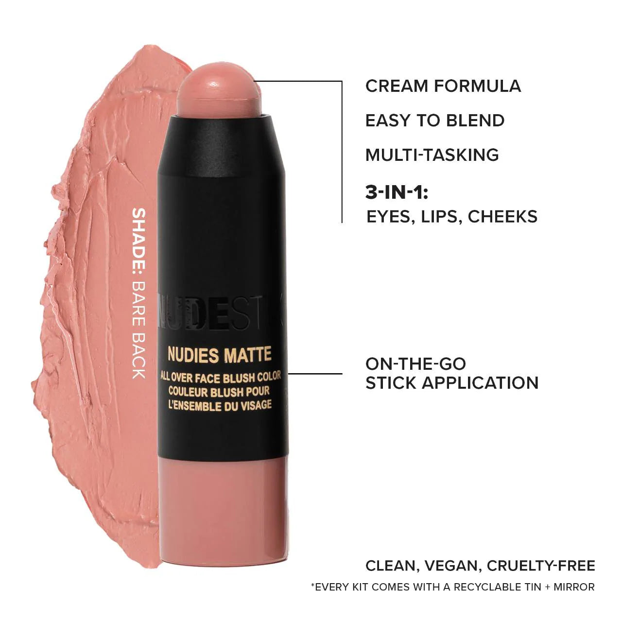 Nudestix Pink Nude Blush Trío