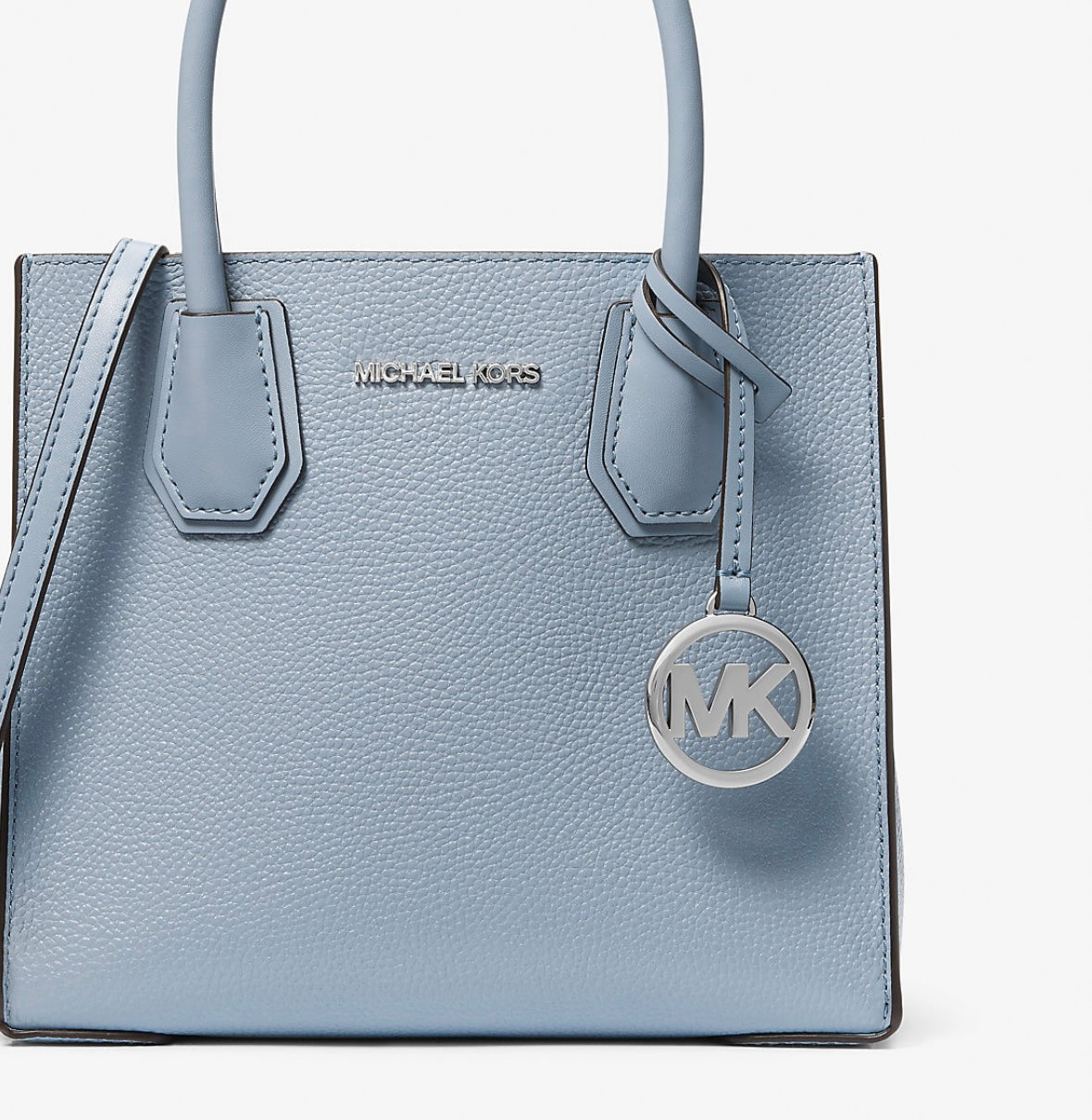 Michael Kors Handbag Mercer Medium Pale Blue