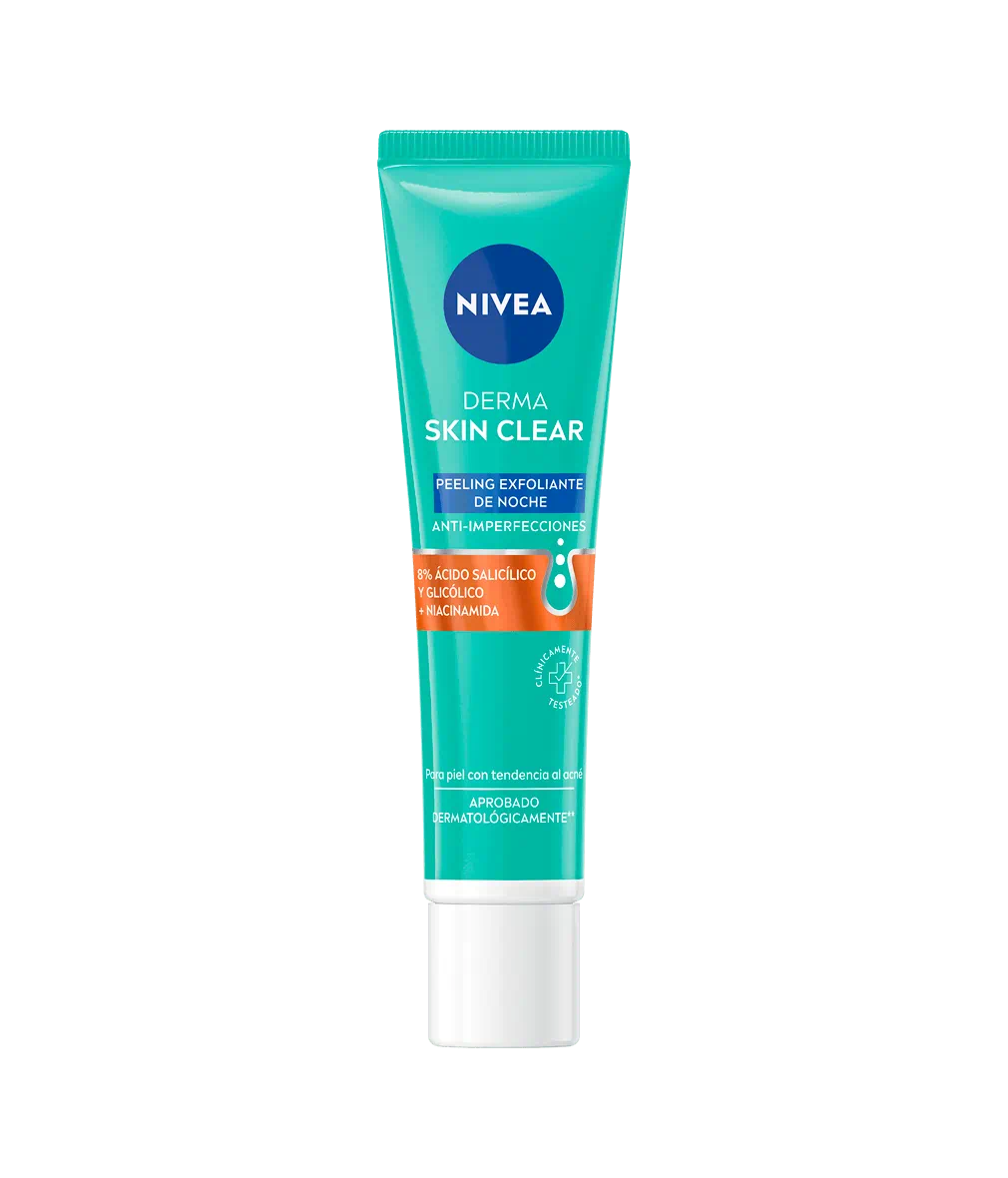 Nivea Derma Skin Clear Peeling Exfoliante de Noche
