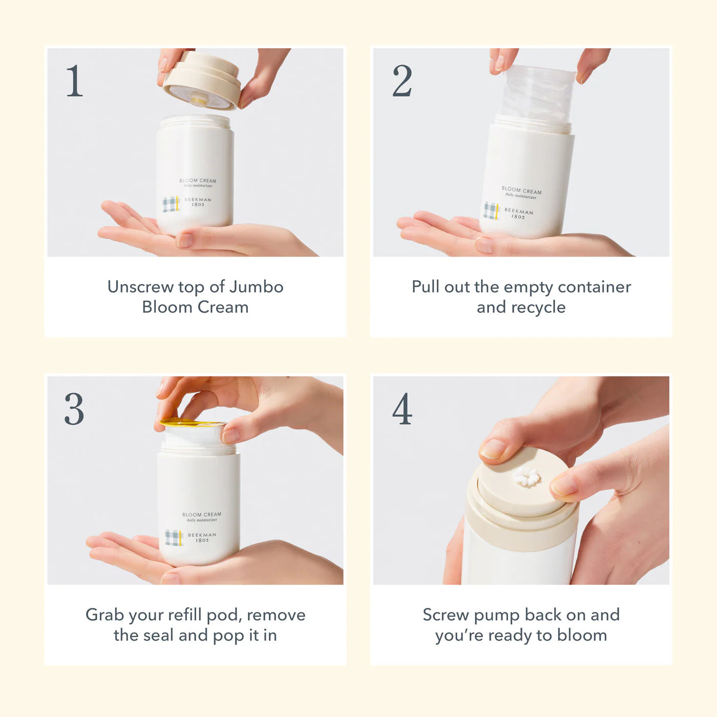 BEEKMAN Bloom Cream
Daily Face Moisturizer