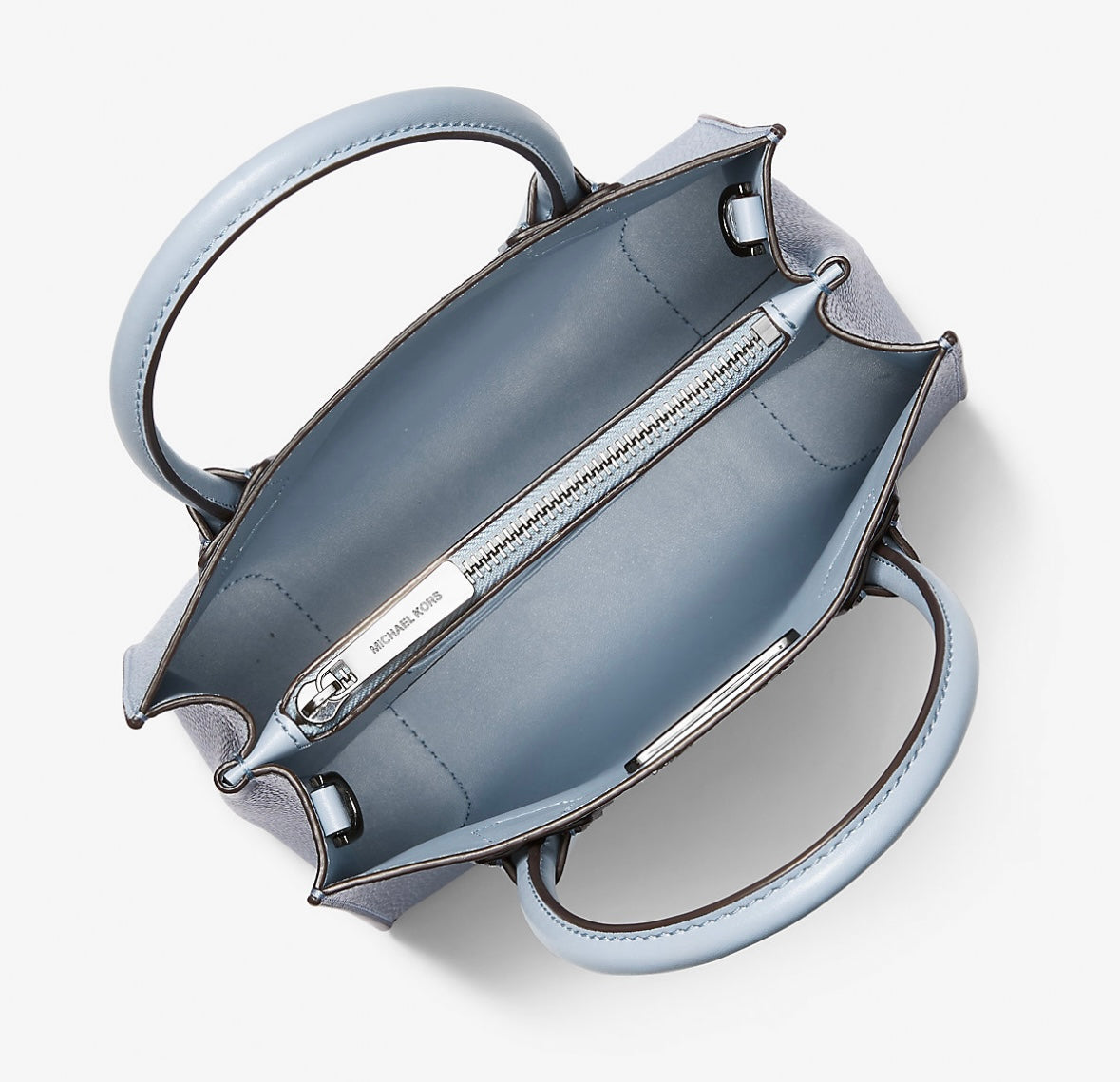 Michael Kors Handbag Mercer Medium Pale Blue