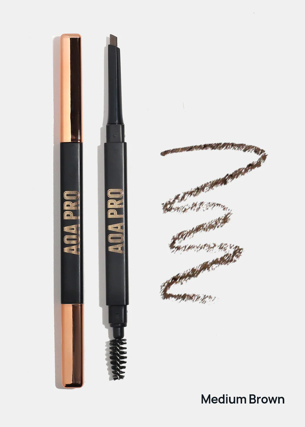 Aoa Pro Brow Perfection Pencil + Spoolie Brush