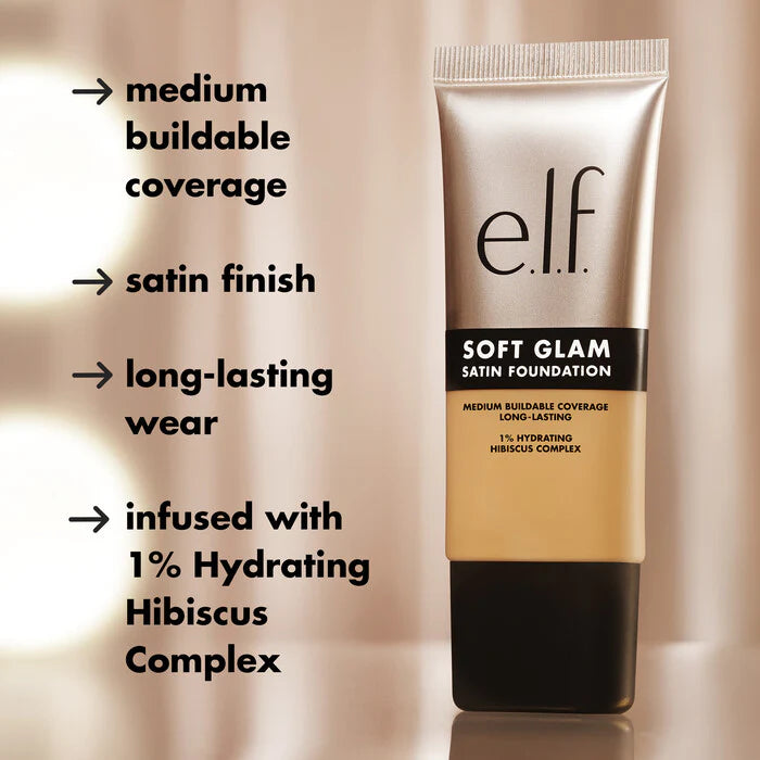 Elf Soft Glam Satin Foundation Hibiscus Complex