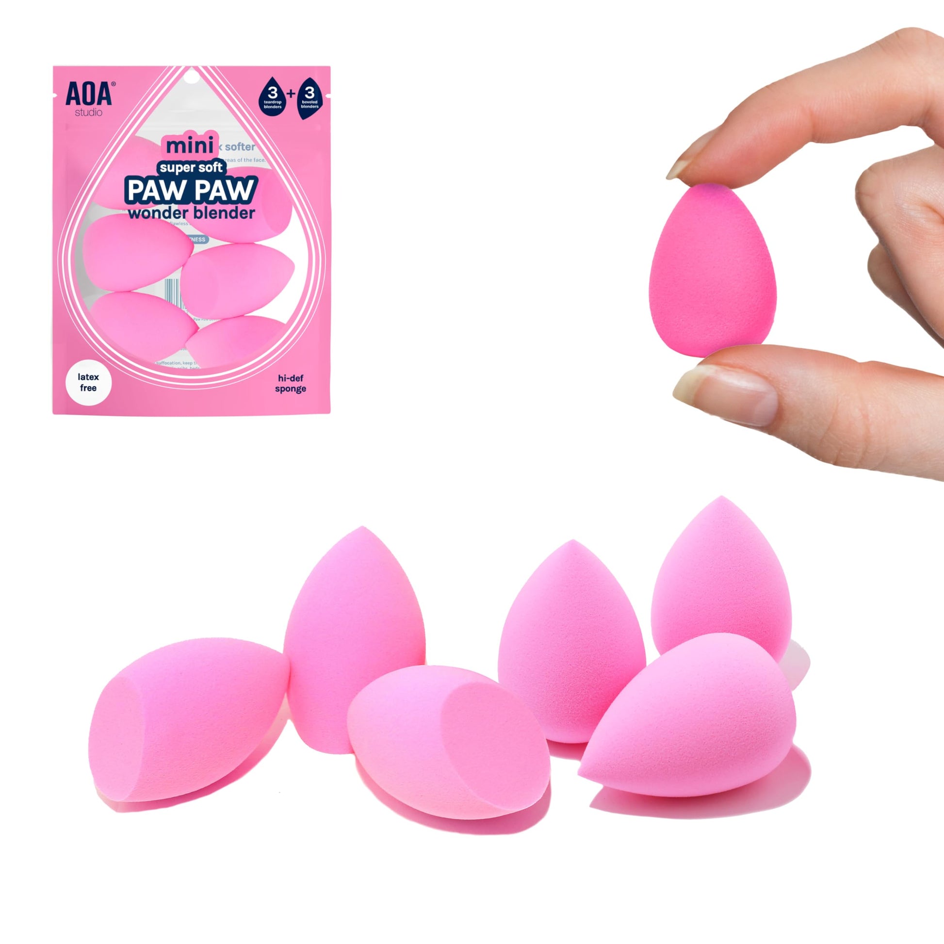 AOA Paw Mini Blender 6 Pack