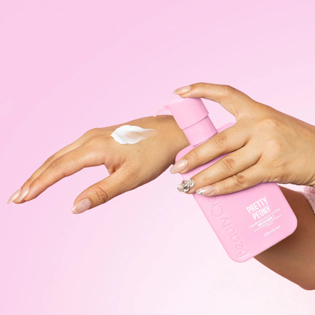 Beauty Creations Body Lotion and Fragance Set Pretty Peony