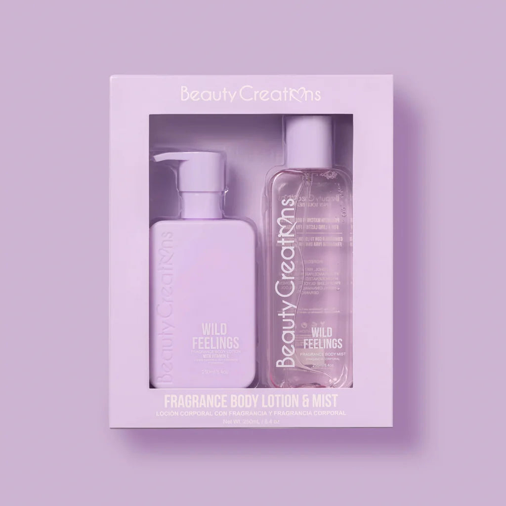 Beauty Creations Body Lotion and Fragance Set Wild Feeling