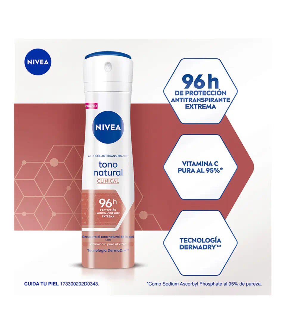 Nivea Aerosol Tono Natural Vitamina C