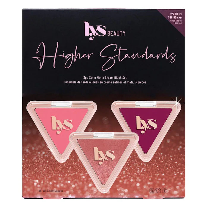 LYS Mini Higher Standard Cream Blush Trio