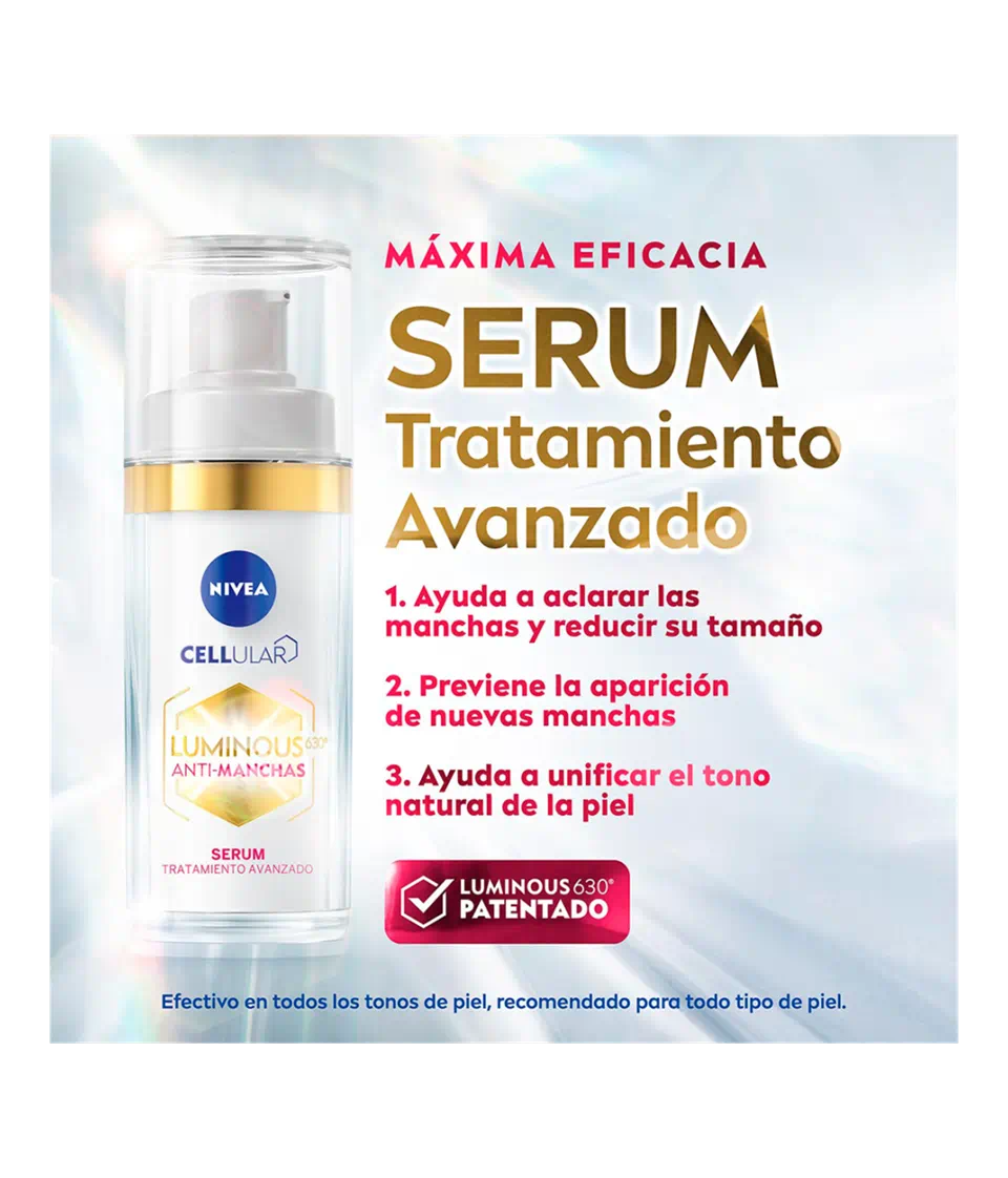 Nívea Serum AntiManchas Luminous Despigmentante