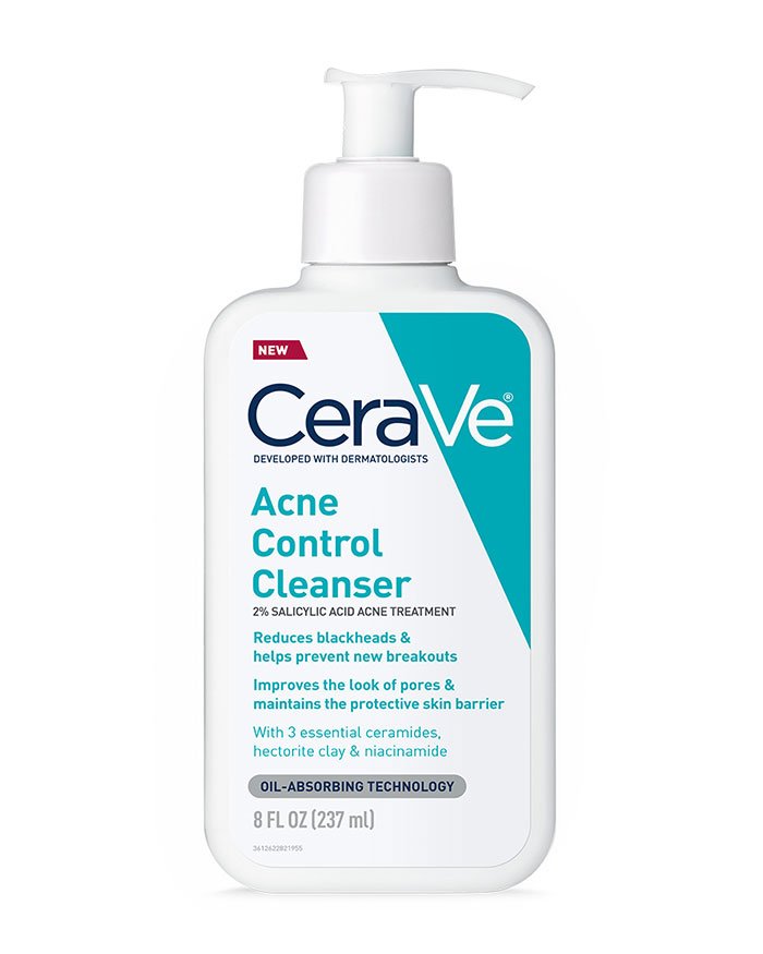 Acne Control Face Cleanser Acid Salicylic Cerave