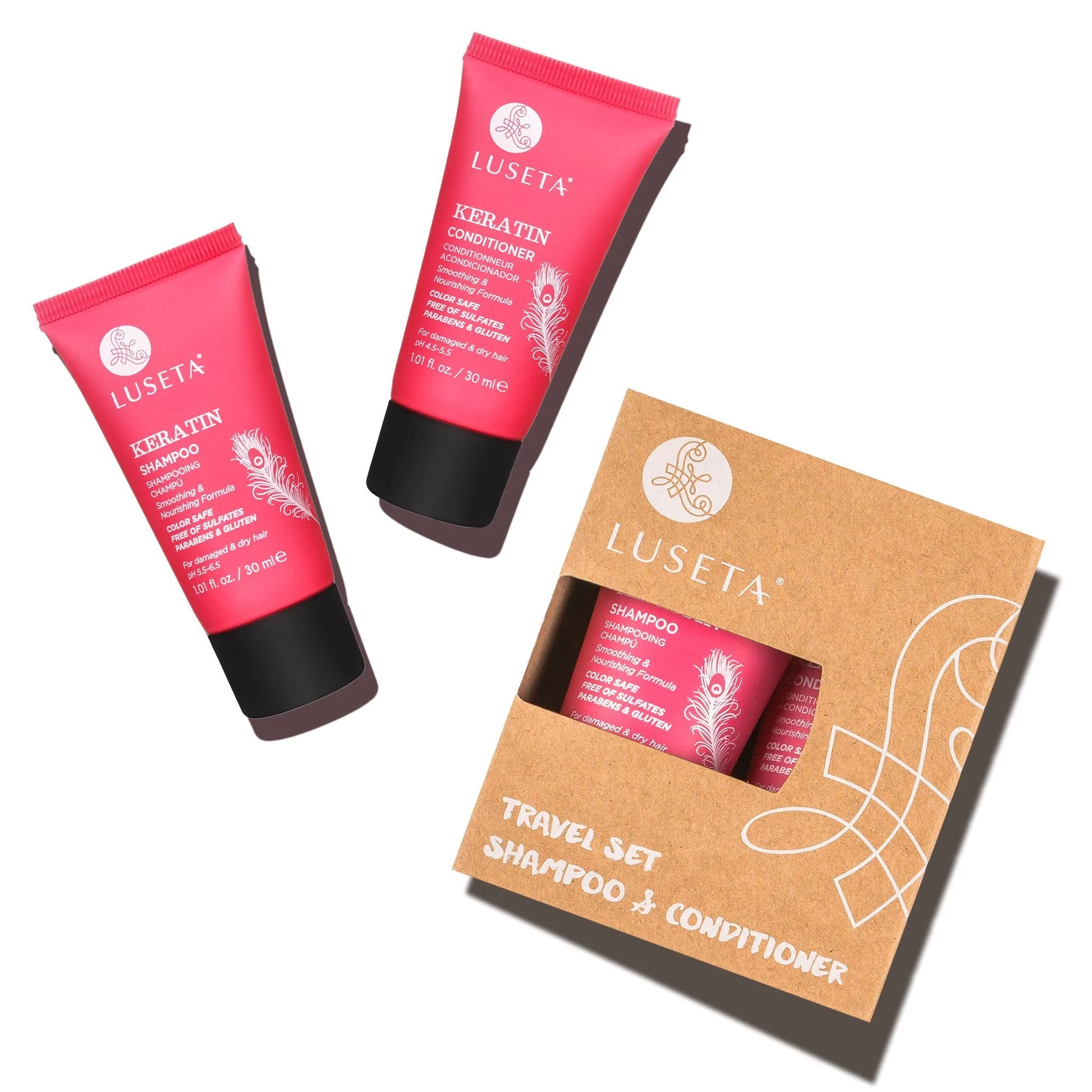 Luseta Beauty Keratin Travel Set