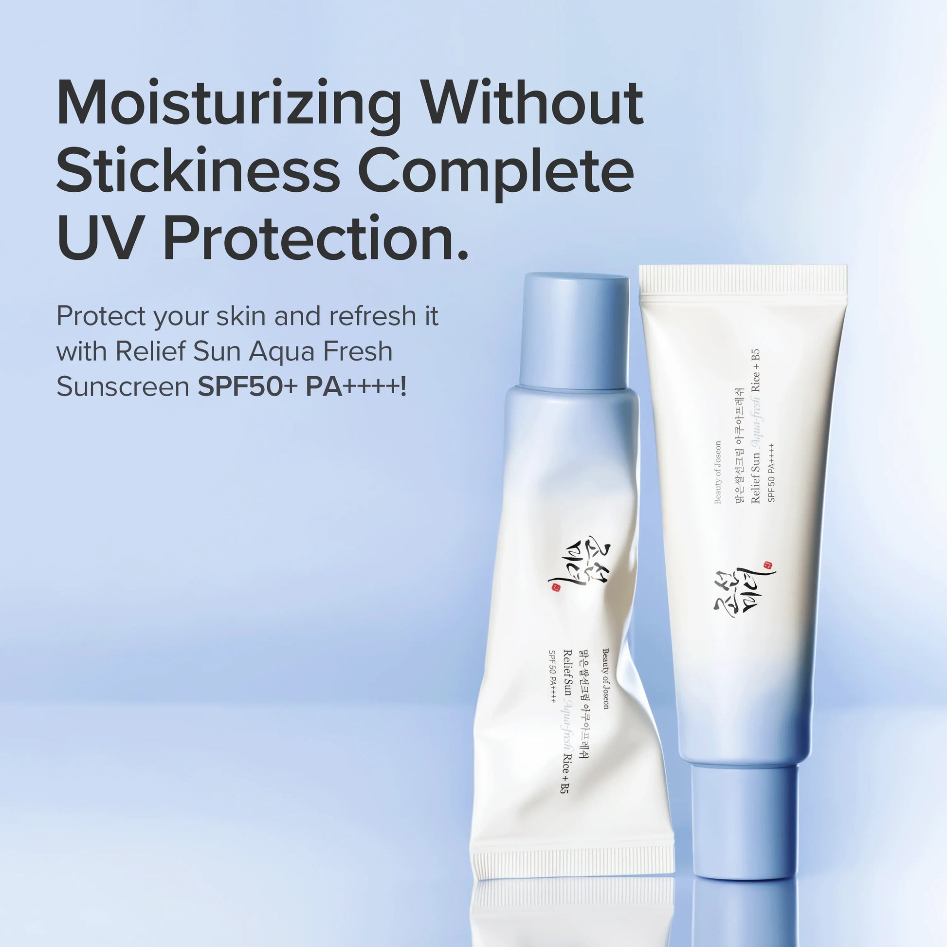 Beauty of Joseon Relief Sun Aqua-Fresh: Rice + B5 SPF50+ PA++++ - Protector Solar