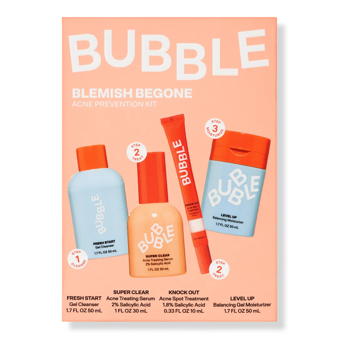 Bubble Blemish Begone Acne Prevention Kit