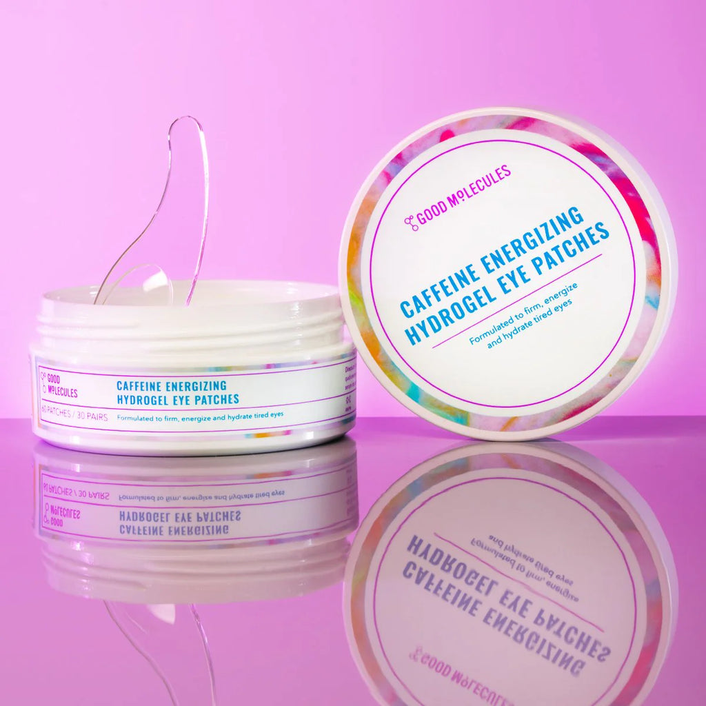 Parches para Ojos Energizantes de Cafeina Good Molecules