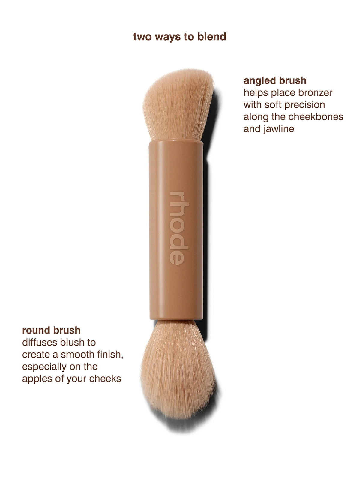 rhode Pocket Brush Double-Ended Mak