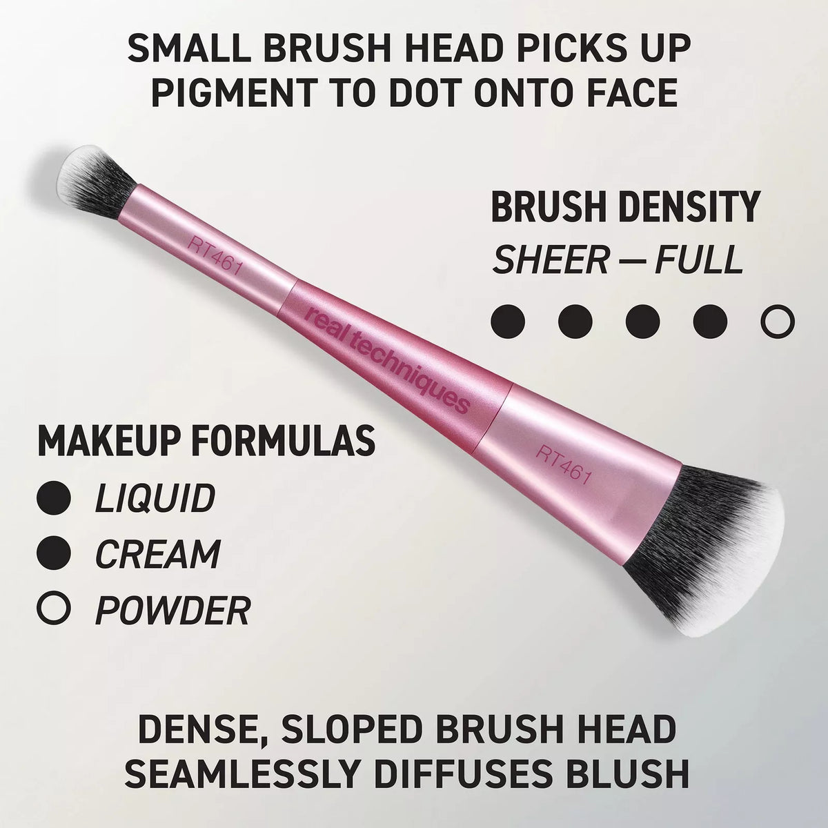 Real Techniques Cheeky Trio Makeup Brush & Sponge Set