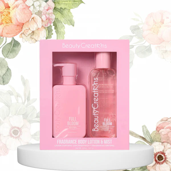 Beauty Creations Body Lotion and Fragance Set Full Bloom