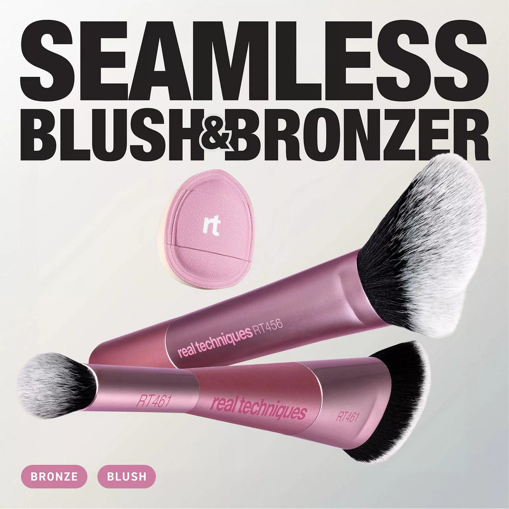 Real Techniques Cheeky Trio Makeup Brush & Sponge Set