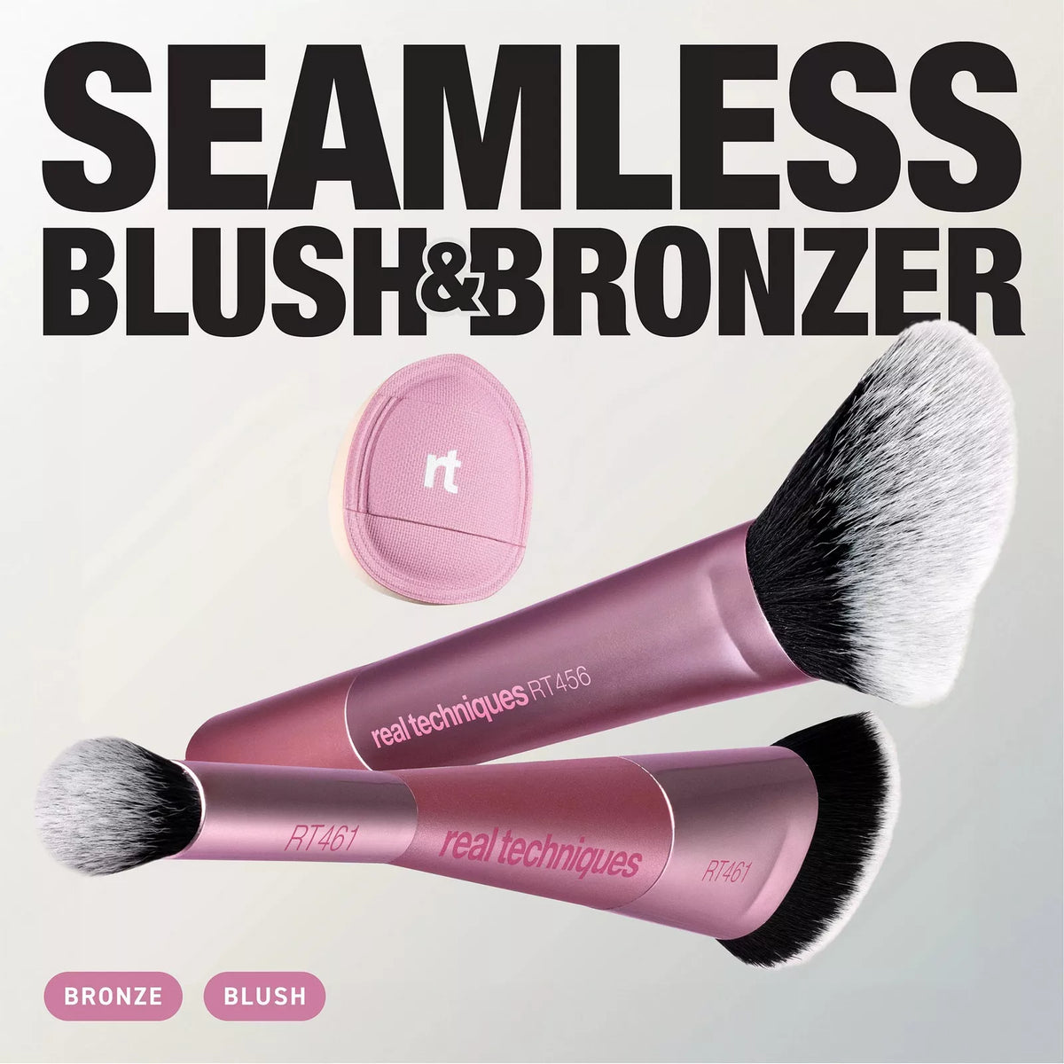 Real Techniques Cheeky Trio Makeup Brush & Sponge Set