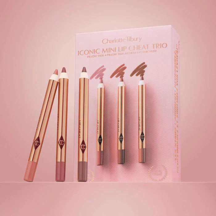 Charlotte Tilbury Iconic Mini Lip Cheat Trío