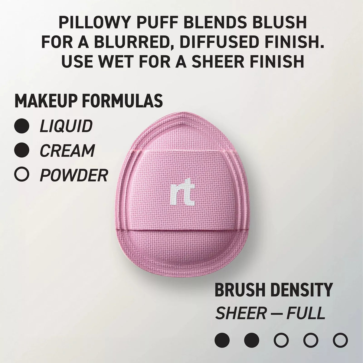 Real Techniques Cheeky Trio Makeup Brush & Sponge Set