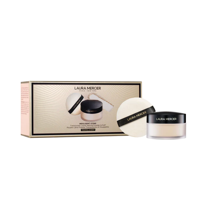 Laura Mercier Traslucent Setting Powder & Puff Indulgent Icons