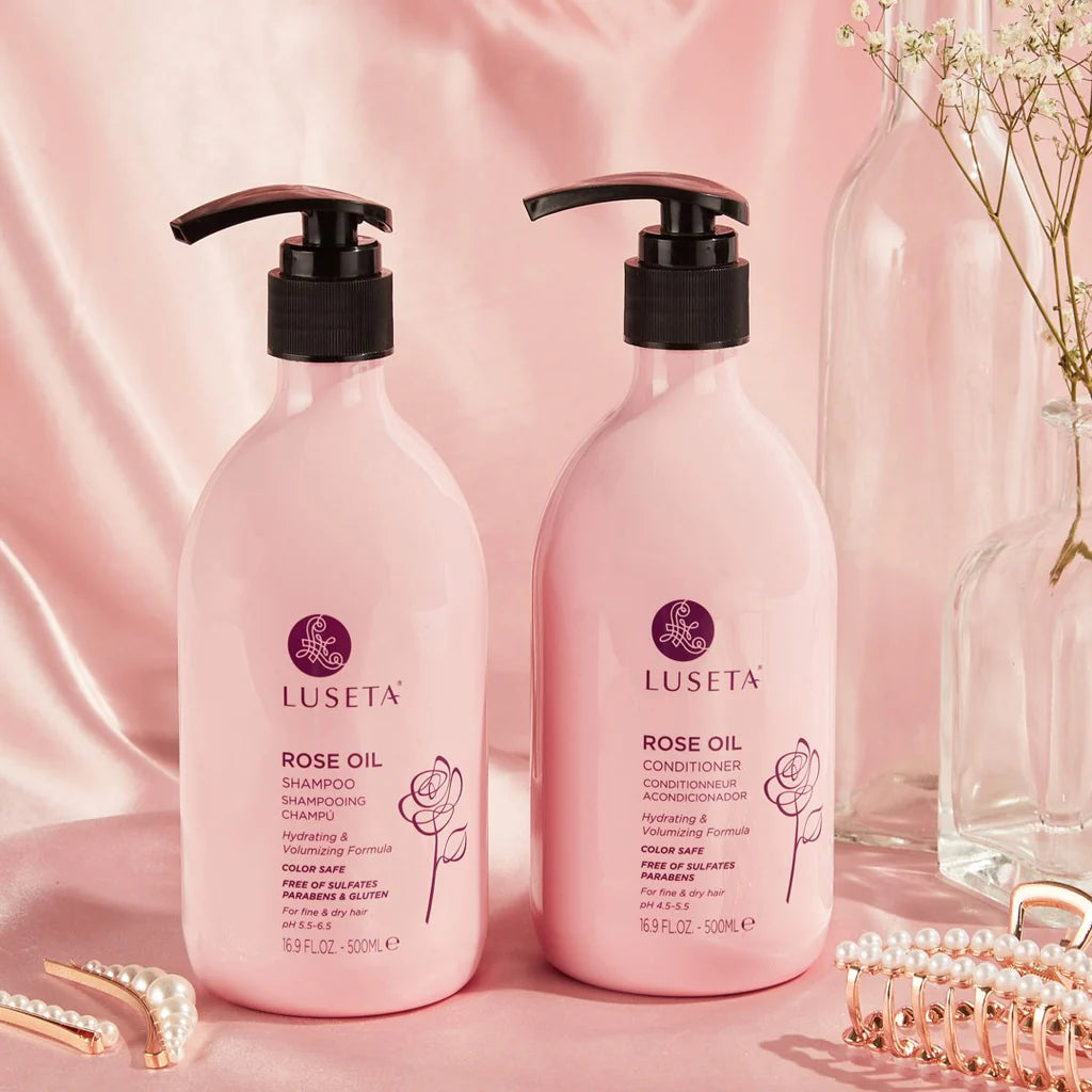 Luseta Rose Oil Shampoo/Acondicionador