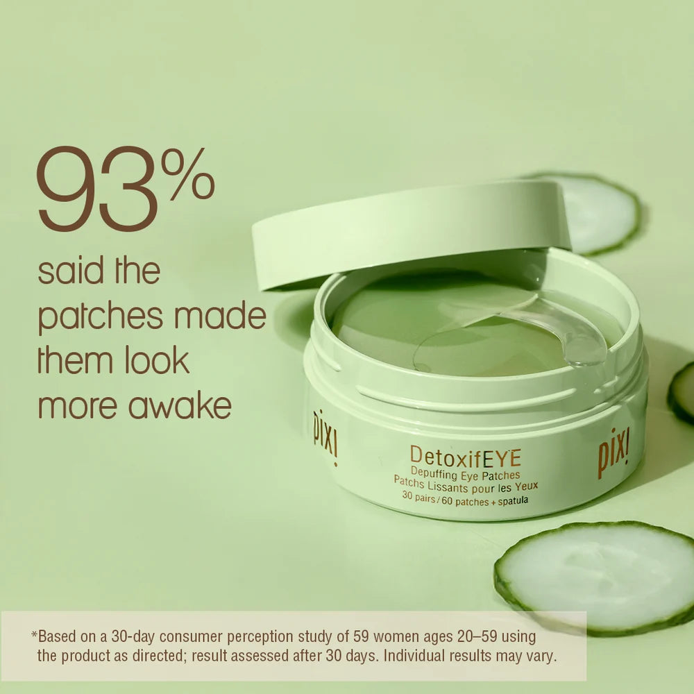 Pixi Skin DetoxifEye Patches Caffeine & Cucumber