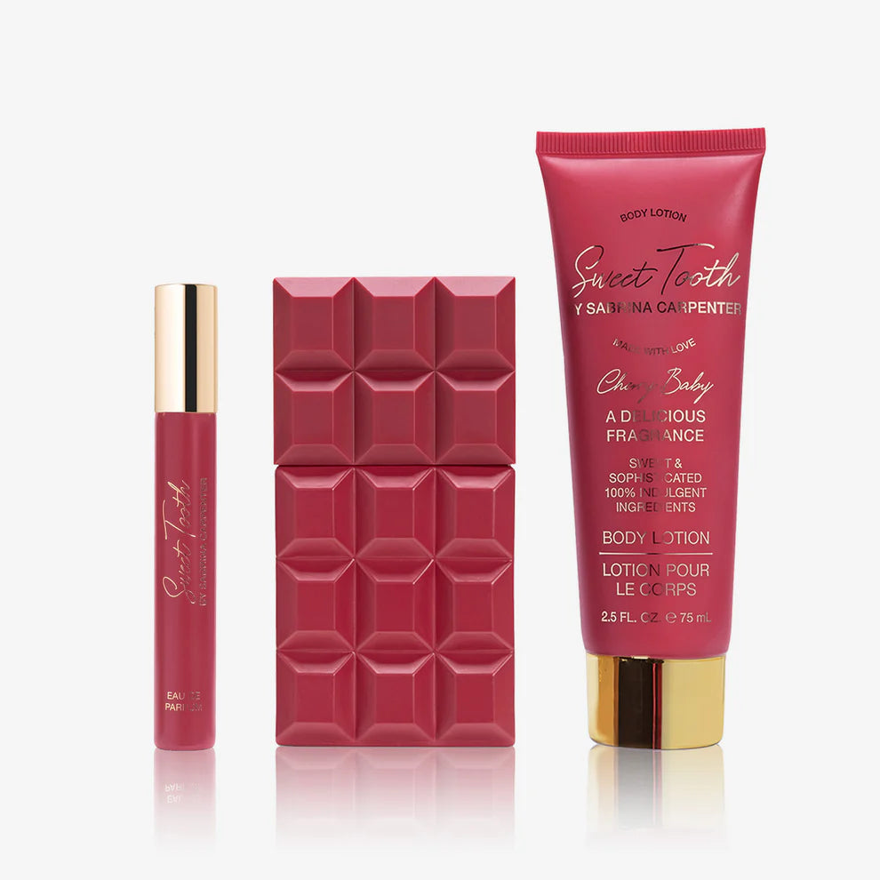Sweet Tooth by Sabrina Carpenter Cherry Baby 3pcs Gift Set