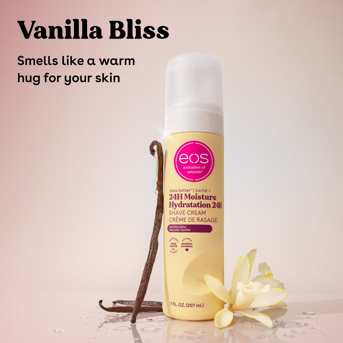 Eos eos Shea Better Women's Shave Cream - Vanilla Bliss