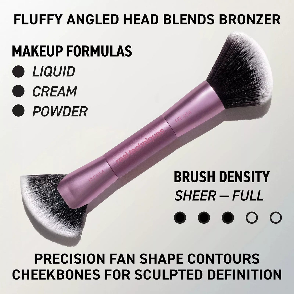 Real Techniques Big Blends Energy Brush + Dual Ended Makeup Brush Set