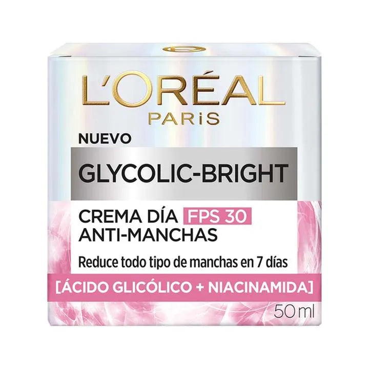 L’Oréal Paris Glycolic-Bright Crema de día Anti-Manchas