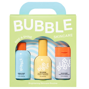 Bubble Brightening Skin Rise & Shine Set 3 Kit
