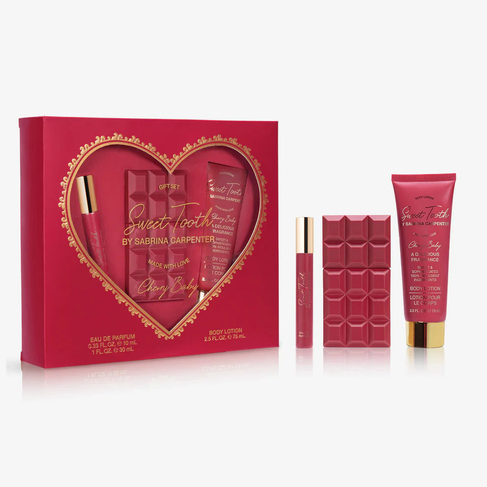 Sweet Tooth by Sabrina Carpenter Cherry Baby 3pcs Gift Set