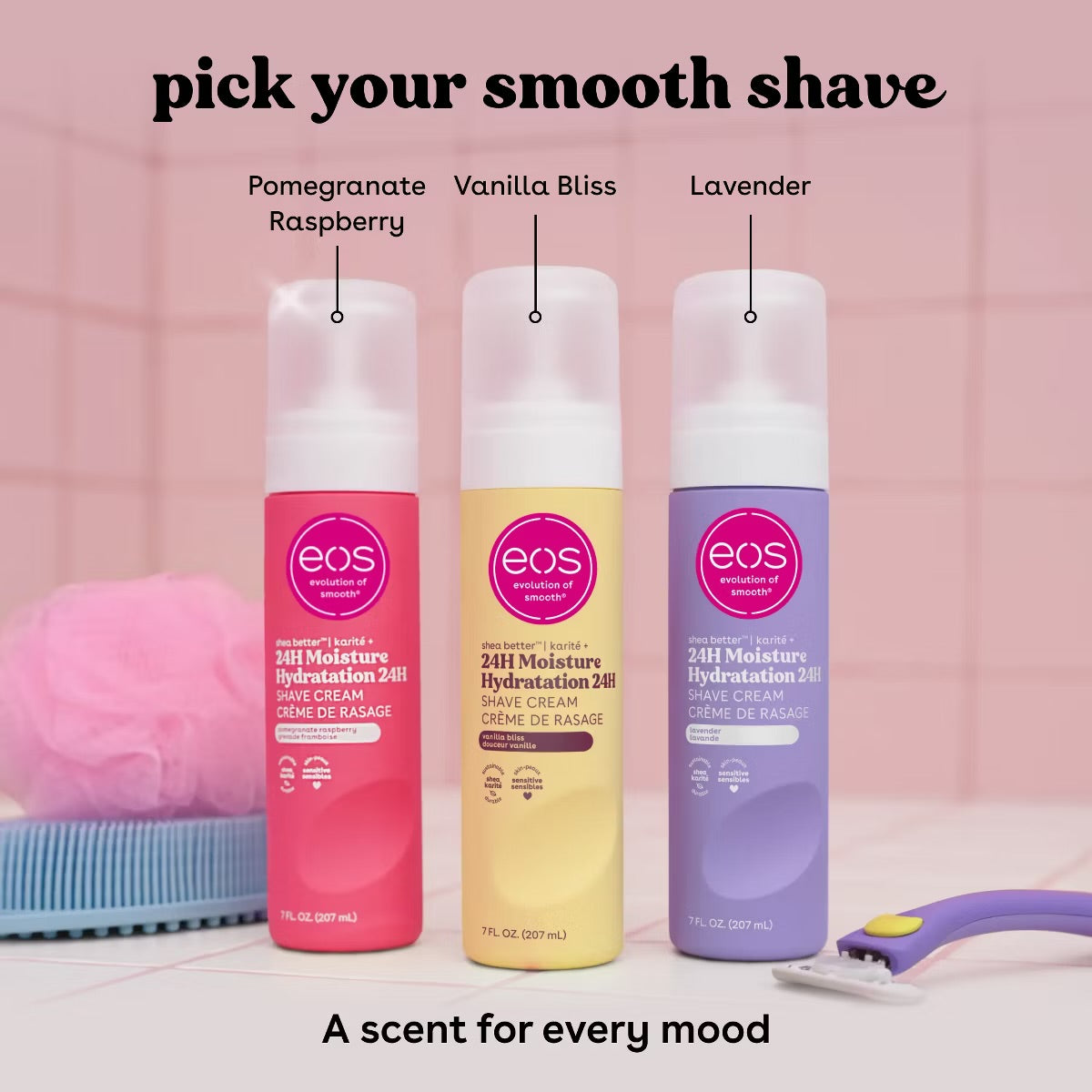Eos eos Shea Better Women's Shave Cream - Vanilla Bliss