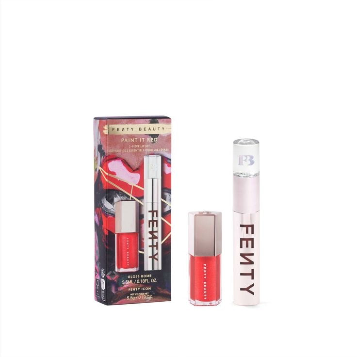 Fenty Beauty Paint It Red Lip Set