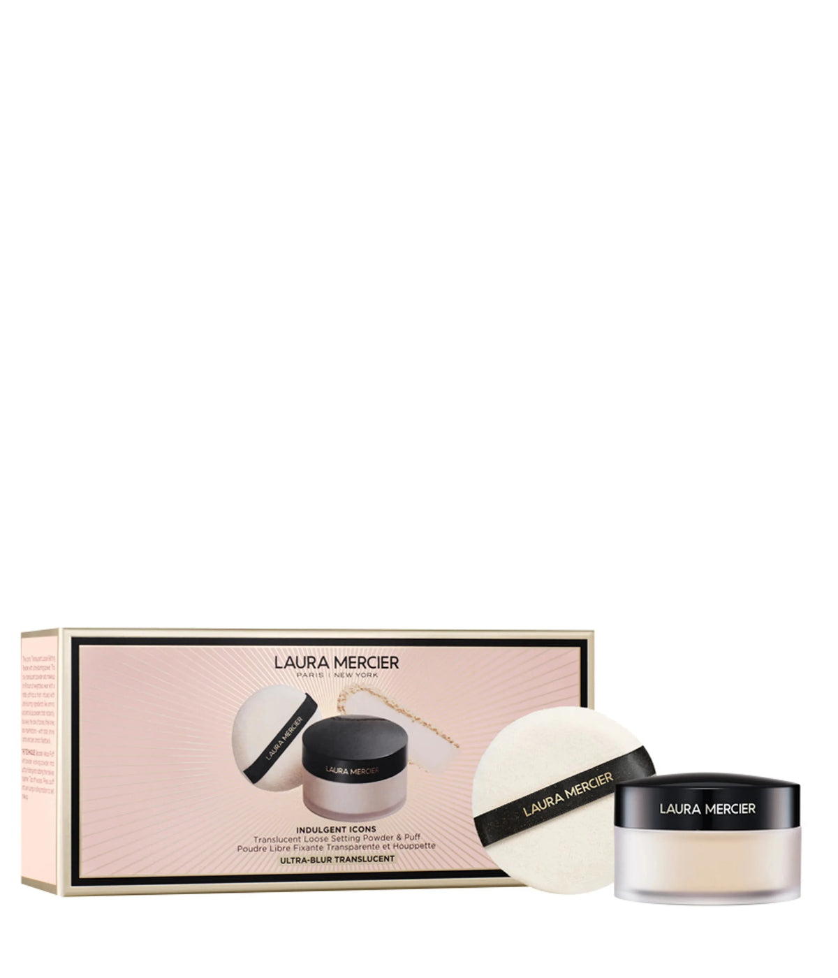 Indulgent Icons Ultra-Blur Translucent Loose Setting Powder + Puff
