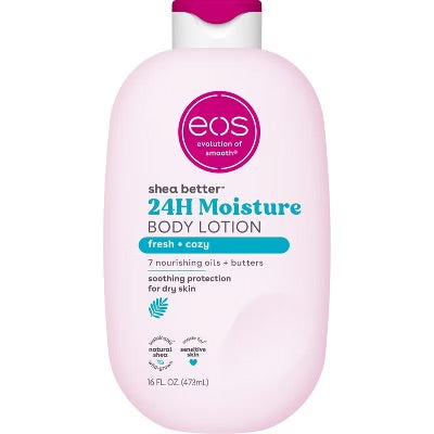 eos Shea Better 24H Moisture Body Lotion - Fresh & Cozy