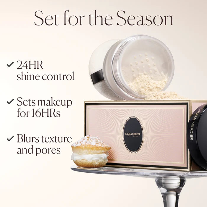 Laura Mercier Traslucent Setting Powder & Puff Indulgent Icons