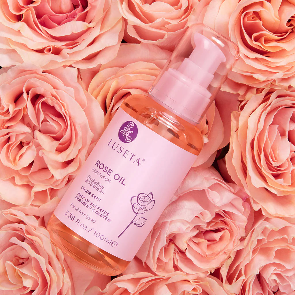 Luseta Rose Oil Hair Serum Hydrating & Volumize
