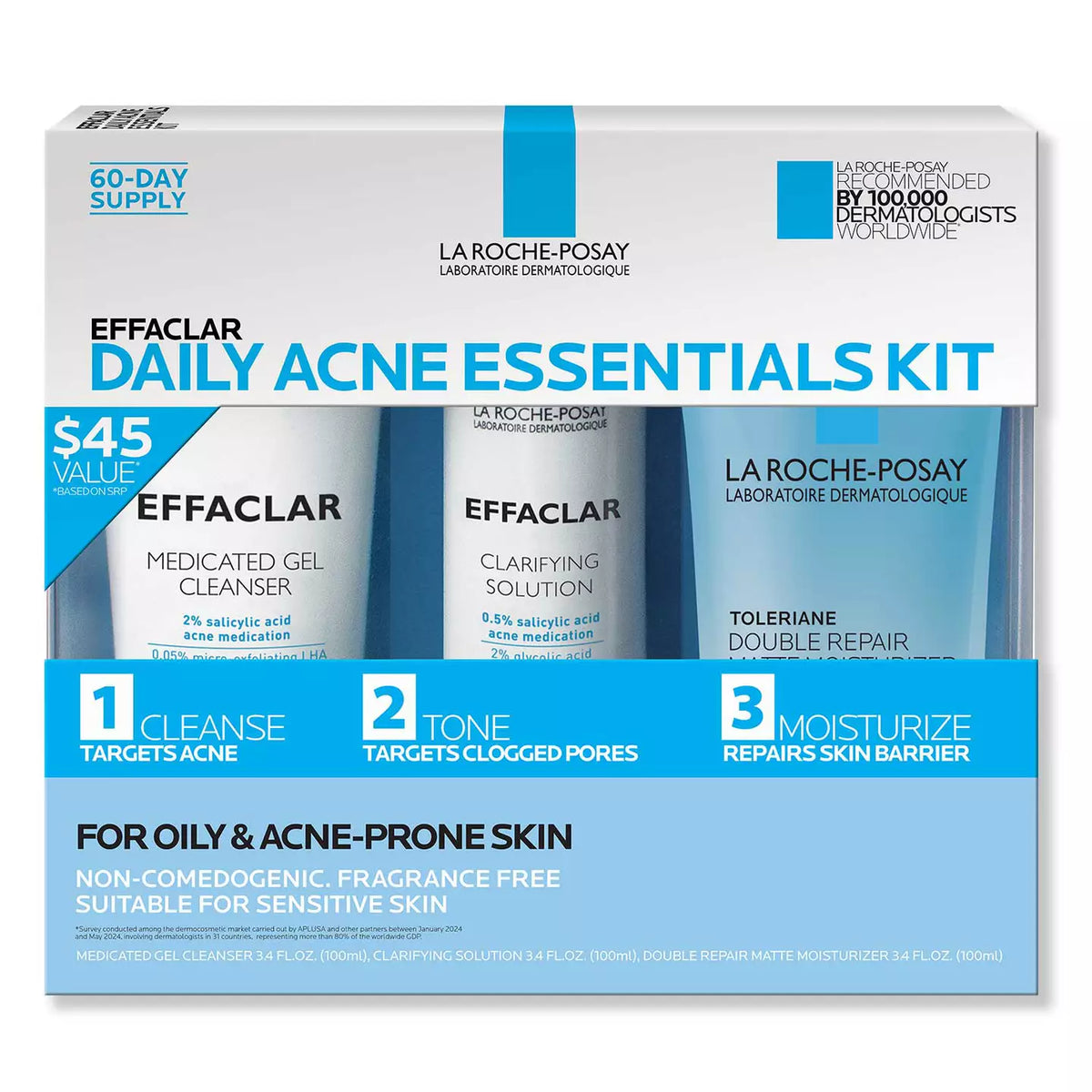 La Roche Posay Daily Acné Essentials Kit