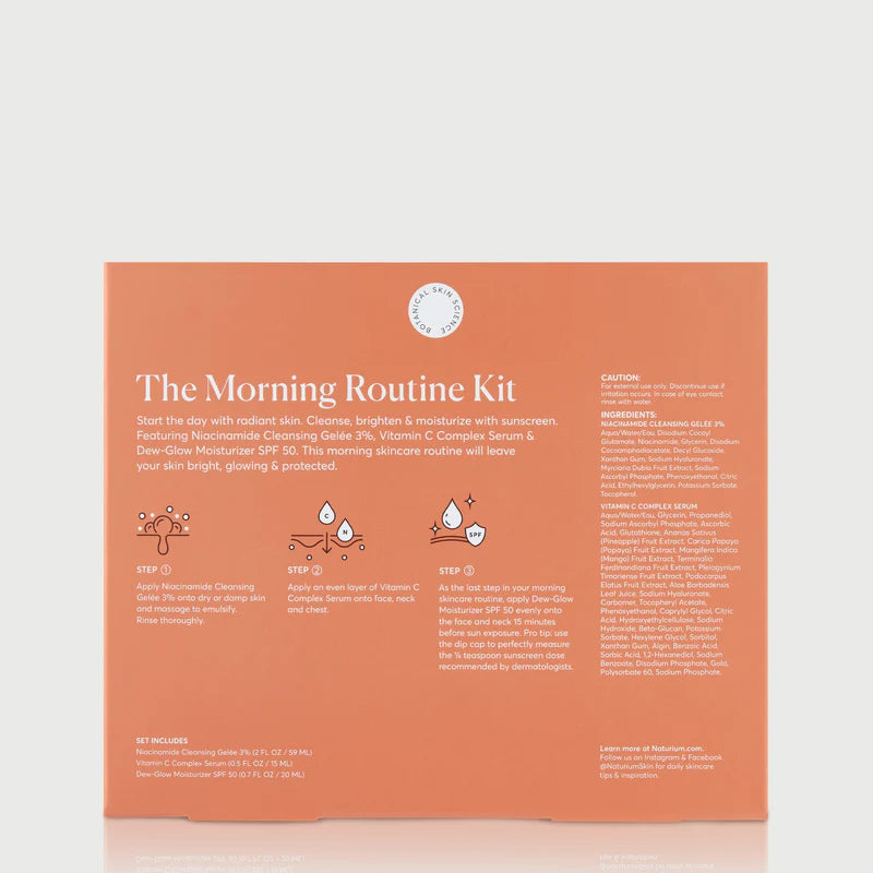 Naturium Morning Routine Kit