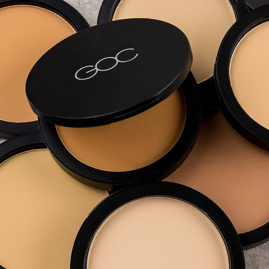 GOC Makeup Polvo Compacto Mineral