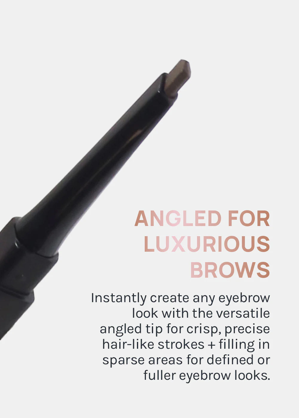 Aoa Pro Brow Perfection Pencil + Spoolie Brush