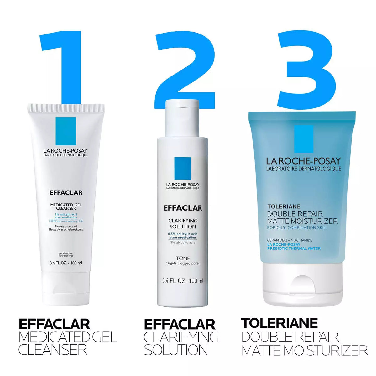 La Roche Posay Daily Acné Essentials Kit
