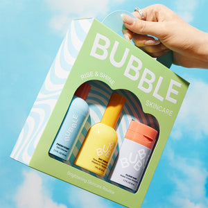 Bubble Brightening Skin Rise & Shine Set 3 Kit