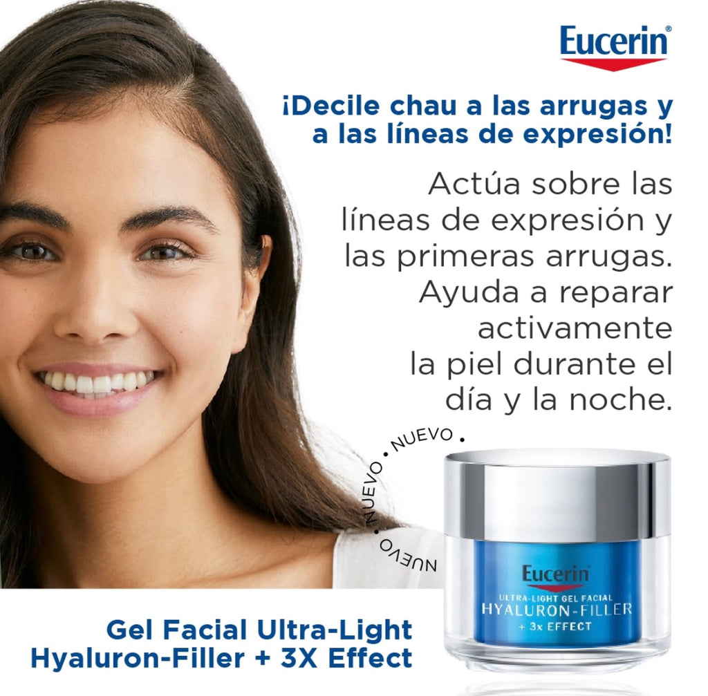 Eucerin Hyaluron Filler 3x Effect Hydrating Repair Ultra Light Gel