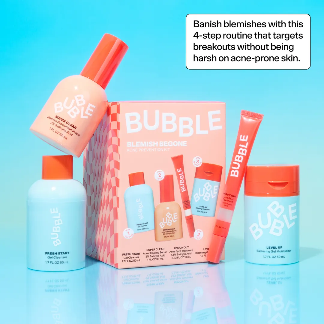 Bubble Blemish Begone Acne Prevention Kit