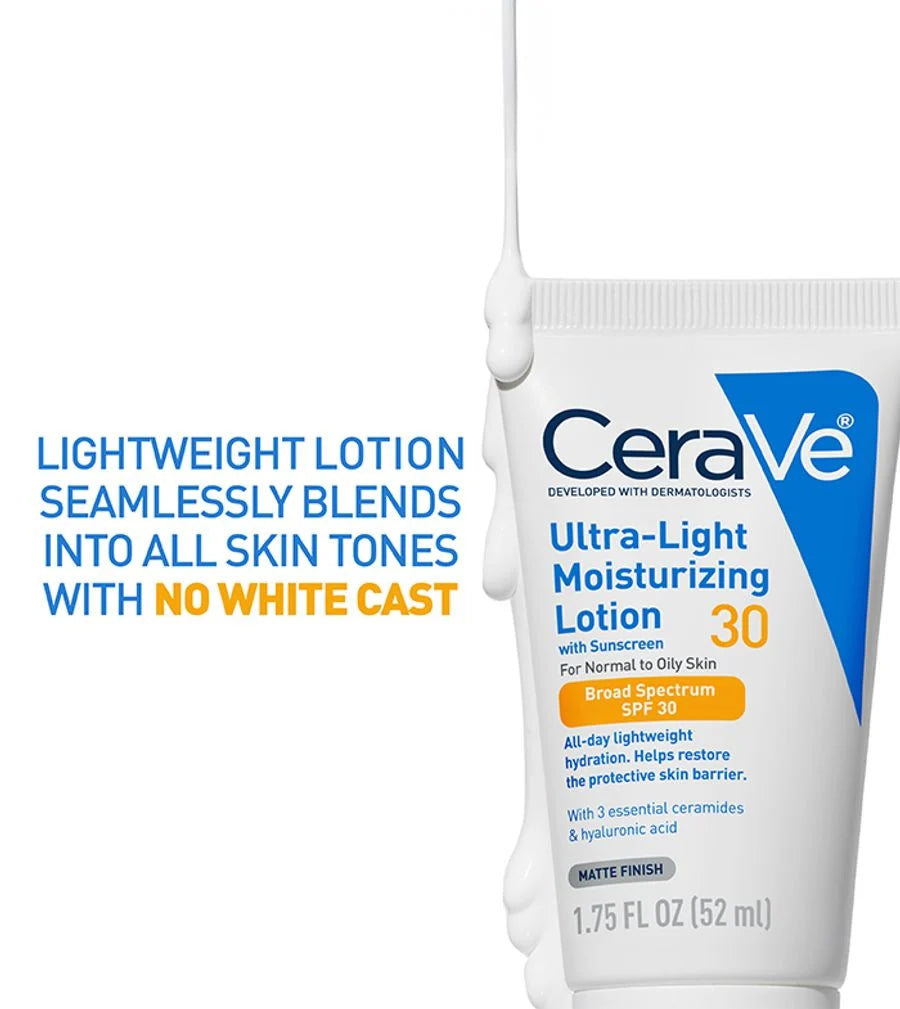 Hidratante Ultra Ligero Lotion SPF 30 Cerave