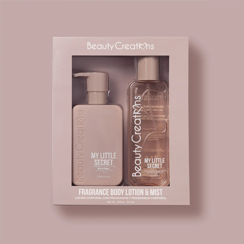 Beauty Creations Body Lotion and Fragance Set My Little Secret